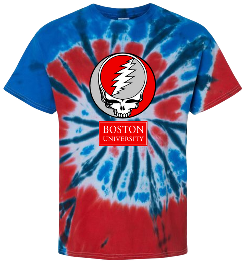 Boston University Stealie Tie-Dye T-Shirt