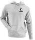 Bowdoin Stealie Premium Unisex Hoodie — Design: Bowdoin College — Sport Grey