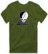 Bowdoin Stealie Premium Unisex T-Shirt — Design: Bowdoin College — Military Green