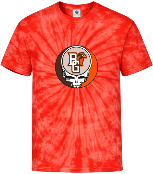 Bowling Green University Stealie Tie-Dye T-Shirt