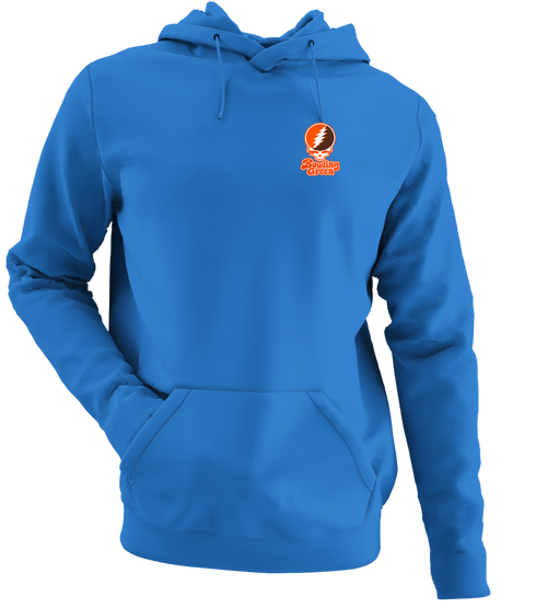 Bowling Green Stealie Premium Unisex Hoodie — Design: Bowling Green State University — Heather Royal