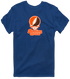 Bowling Green Stealie Premium Unisex T-Shirt — Design: Bowling Green State University — Navy
