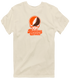 Bowling Green Stealie Premium Unisex T-Shirt — Design: Bowling Green State University — Sand