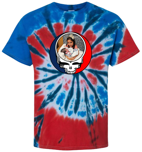 1557 - Custom Stealie Tie-Dye