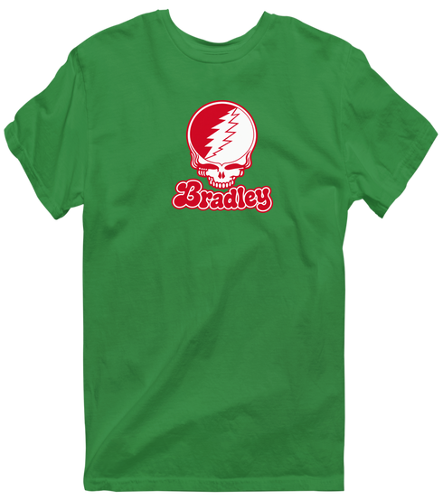 Bradley Stealie Premium Unisex T-Shirt — Design: Bradley University — Irish Green