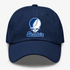 Brandeis Stealie Premium Unisex Dad Hat — Design: Brandeis University — Navy