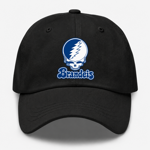 Brandeis Stealie Premium Unisex Dad Hat — Design: Brandeis University — Black