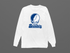 Brandeis Stealie Premium Unisex Long-Sleeve — Design: Brandeis University — White
