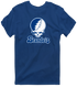 Brandeis Stealie Premium Unisex T-Shirt — Design: Brandeis University — Navy
