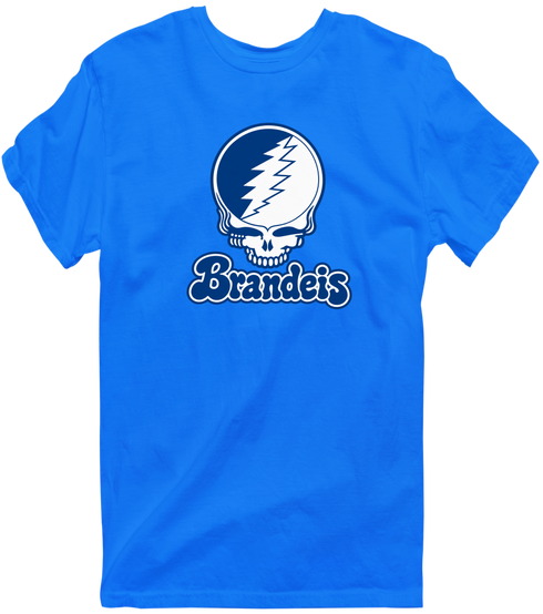 Brandeis Stealie Premium Unisex T-Shirt — Design: Brandeis University — Royal