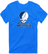 Brandeis Stealie Premium Unisex T-Shirt — Design: Brandeis University — Royal