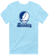 Brandeis Stealie Premium Unisex T-Shirt — Design: Brandeis University — Light Blue