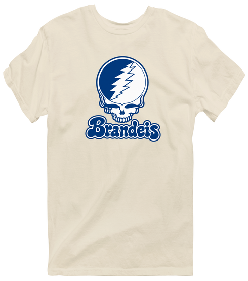 Brandeis Stealie Premium Unisex T-Shirt — Design: Brandeis University — Sand