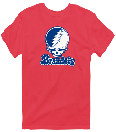 Brandeis Stealie Premium Unisex T-Shirt — Design: Brandeis University — Heather Red