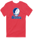 Brandeis Stealie Premium Unisex T-Shirt — Design: Brandeis University — Heather Red