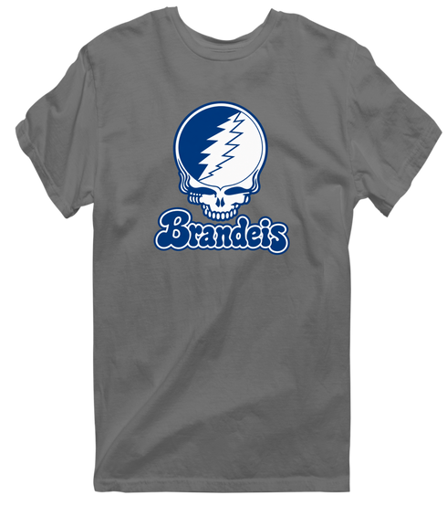 Brandeis Stealie Premium Unisex T-Shirt — Design: Brandeis University — Charcoal