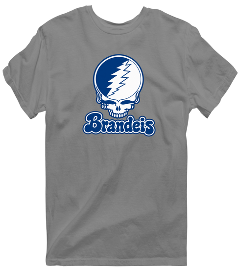 Brandeis Stealie Premium Unisex T-Shirt — Design: Brandeis University — Dark Heather
