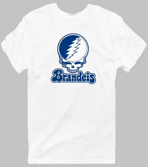 Brandeis Stealie Premium Unisex T-Shirt — Design: Brandeis University — White