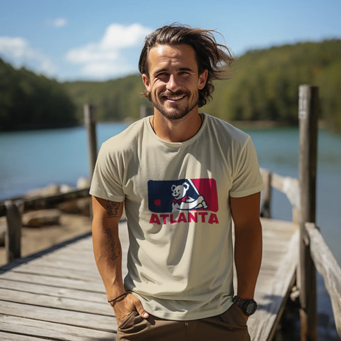 Grateful Dead - Atlanta Braves MLB Logo T-Shirt - StealieShop