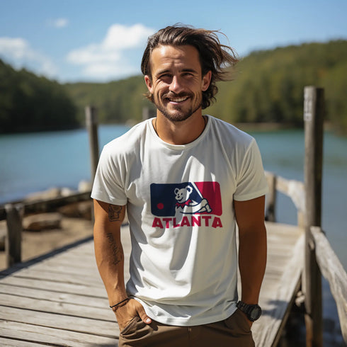 Grateful Dead - Atlanta Braves MLB Logo T-Shirt - StealieShop