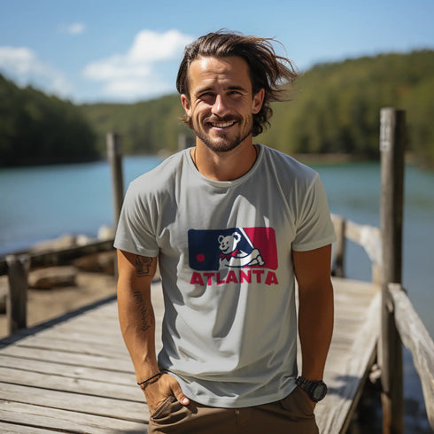 Grateful Dead - Atlanta Braves MLB Logo T-Shirt - StealieShop