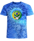 Brazil FIFA World Cup Stealie Tie-Dye T-Shirt