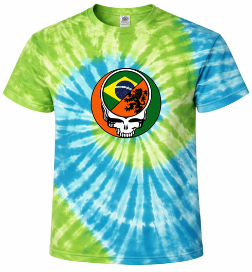 Brazil x Dut Stealie Tie-Dye T-Shirt