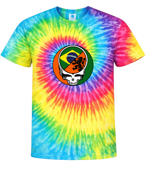 Brazil x Dut Stealie Tie-Dye T-Shirt