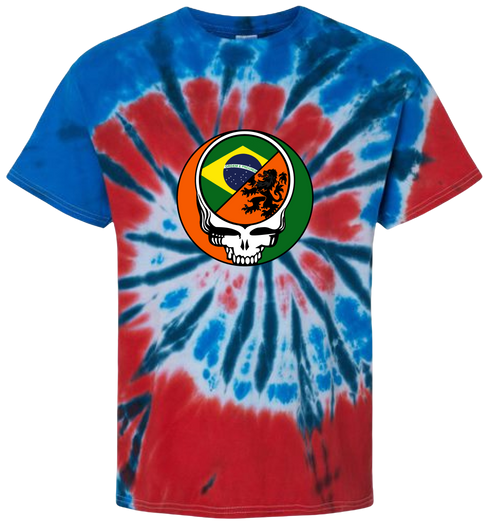 Brazil x Dut Stealie Tie-Dye T-Shirt