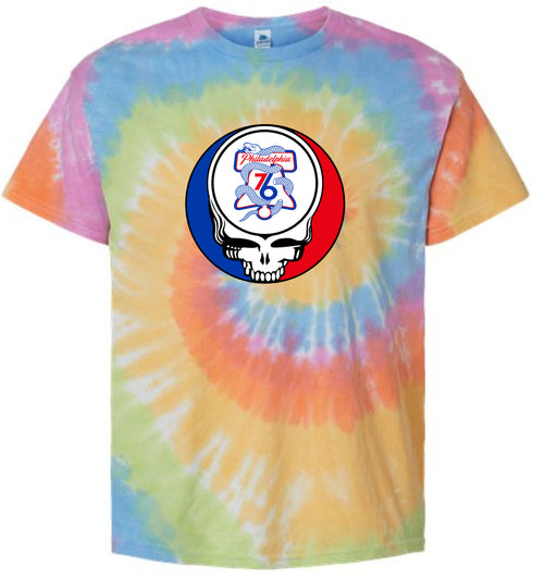 1433 - Custom Stealie Tie-Dye