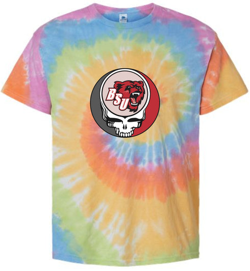 Bridgewater State University Stealie Tie-Dye T-Shirt