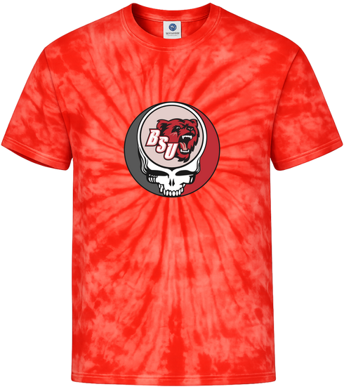 Bridgewater State University Stealie Tie-Dye T-Shirt