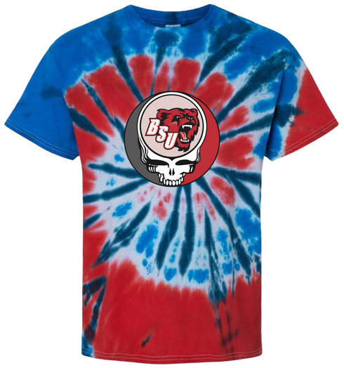 Bridgewater State University Stealie Tie-Dye T-Shirt