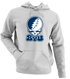 Brigham Young Stealie Premium Unisex Hoodie — Design: Brigham Young University — Sport Grey