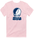 Brigham Young Stealie Premium Unisex T-Shirt — Design: Brigham Young University — Light Pink