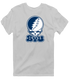 Brigham Young Stealie Premium Unisex T-Shirt — Design: Brigham Young University — Sport Grey