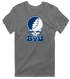 Brigham Young Stealie Premium Unisex T-Shirt — Design: Brigham Young University — Charcoal