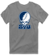 Brigham Young Stealie Premium Unisex T-Shirt — Design: Brigham Young University — Dark Heather