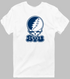 Brigham Young Stealie Premium Unisex T-Shirt — Design: Brigham Young University — White
