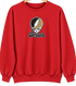 Bryant Stealie Premium Unisex Crewneck — Design: Bryant University — Red
