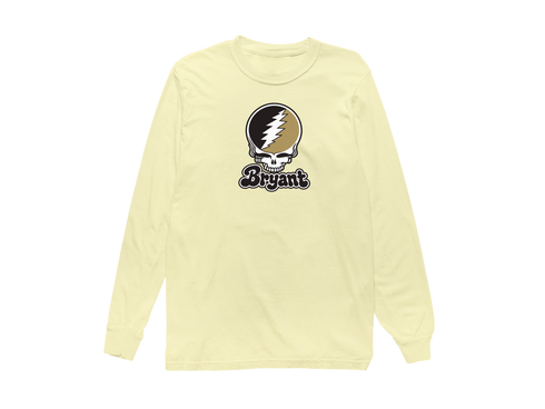 Bryant Stealie Premium Unisex Long-Sleeve — Design: Bryant University — Butter