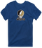 Bryant Stealie Premium Unisex T-Shirt — Design: Bryant University — Navy