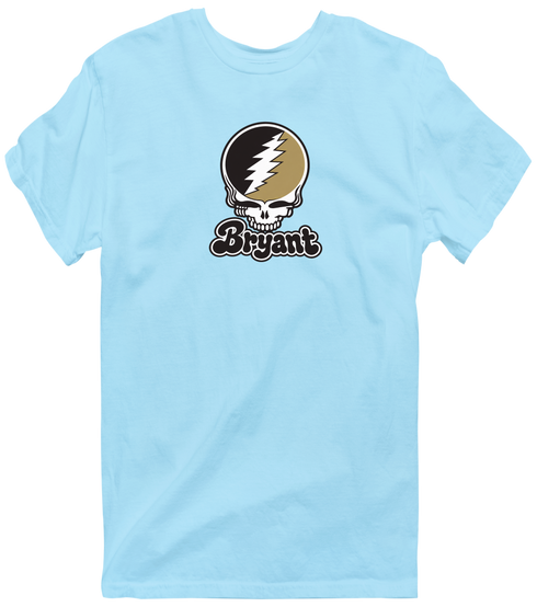 Bryant Stealie Premium Unisex T-Shirt — Design: Bryant University — Light Blue