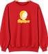 Bryn Mawr Stealie Premium Unisex Crewneck — Design: Bryn Mawr College — Red