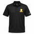 Bryn Mawr Stealie Premium Unisex Polo — Design: Bryn Mawr College — Black