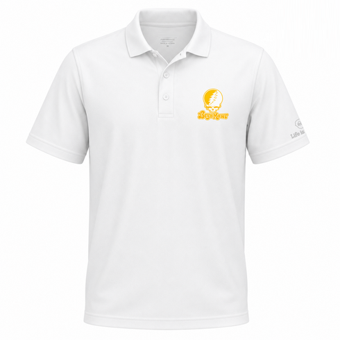 Bryn Mawr Stealie Premium Unisex Polo — Design: Bryn Mawr College — White