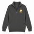 Bryn Mawr Stealie Premium Unisex Quarter-Zip — Design: Bryn Mawr College — Charcoal