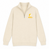 Bryn Mawr Stealie Premium Unisex Quarter-Zip — Design: Bryn Mawr College — Sand