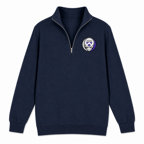 Kenyon - Premium Grateful Dead Quarter-Zip Pullover - Navy - 3