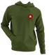 Alabama Jerry - Life is dead.® - Premium Grateful Dead Left Chest Hoodie - Military Green